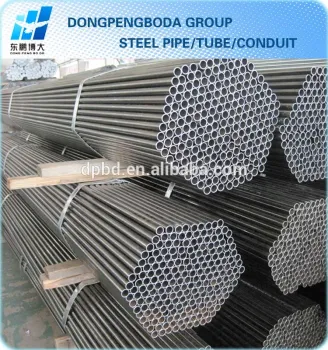 1/2" ASTM A53 black welded steel metal pipes