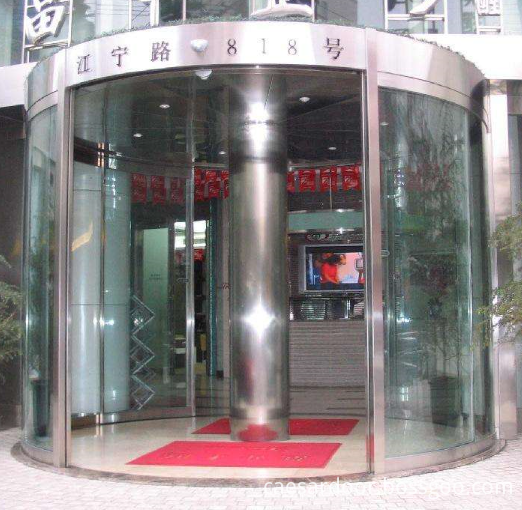 Automatic Glass Curved Sliding Door