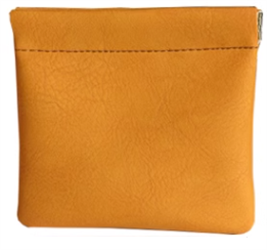 Yellow-brown Shrapnel Waterproof Mini Makeup Bag