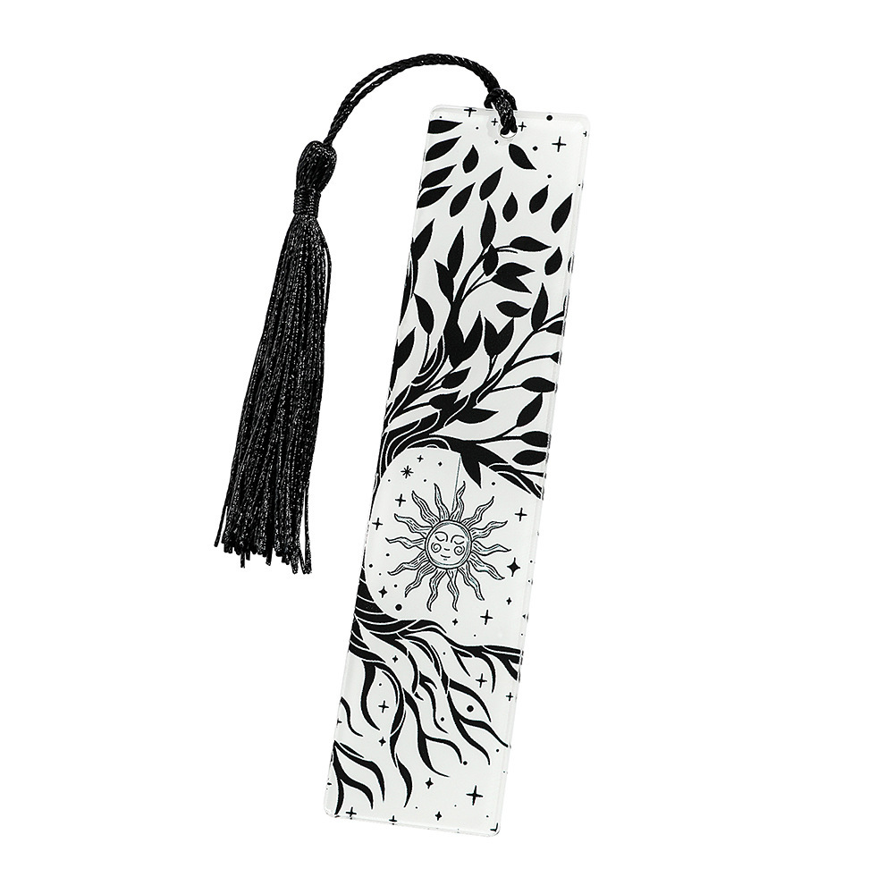 Dark aesthetic acrylic bookmarks