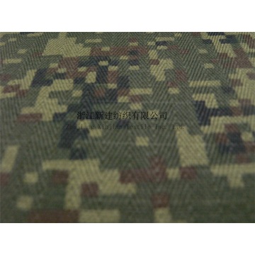 Infrared Retardant CVC Summer Camouflage Fabric for Russia