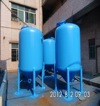 Automatic quartz sand and carbon filter for pretreatment