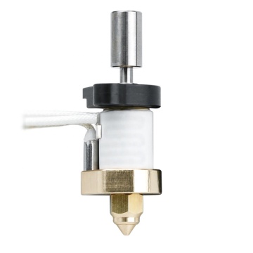 Titanium Alloy Heat Break Kit with 0.4mm Brass Nozzle and Ceramic Heating Block for K1/K1 Max 3D Printer