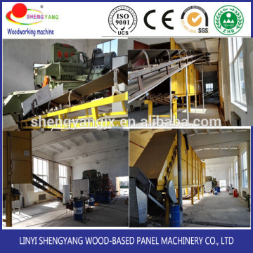 50000m3 yearly capacity automatic osb making machine / osb plant