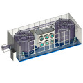 SUS 304 Air Defrosting Fish Spiral Freezer Machine