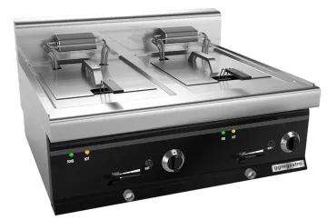 Commercial Industrial Chicken Pressure Chip Electric Gas Deep Fryers French Fries and Chicken Electric Fryer (efk873h-10+10N)