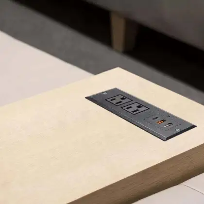 Simple Design Conference Recessed USB-C Power Socket