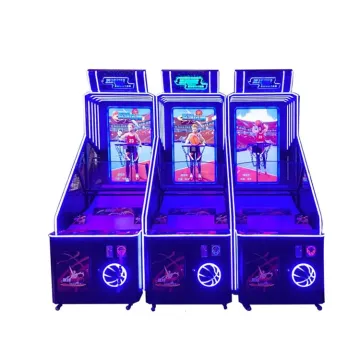 Indoor Amusement and Arcade Games for Adult Kids: Including Shooting Street Basketball and Coin Operated Playground Machines