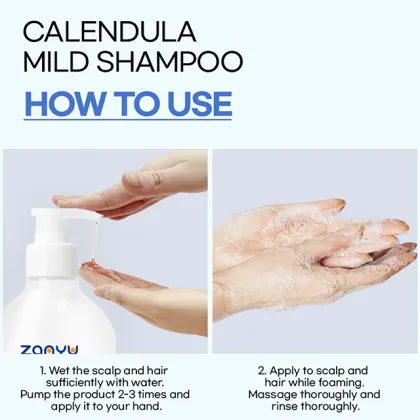 Private Label Organic Calendula Baby Shampoo and Body Wash Manufacturer