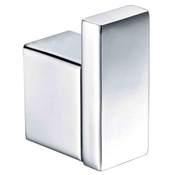 Stainless steel 304 single square robe hook