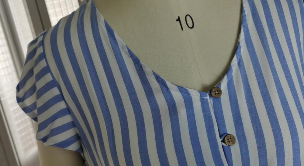 Blue Striped Shirts