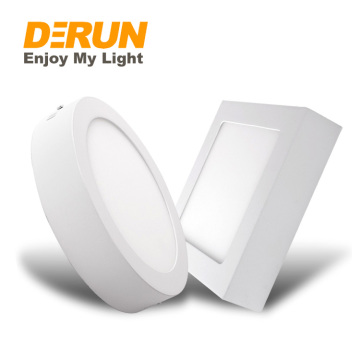 Round Shape 18W LED Panel Light - Surface Mounted, 220-240V, Aluminum Frame, PS LGP IC Driver