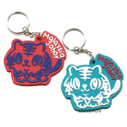 Custom 2D/3D Soft PVC Rubber Key Chains