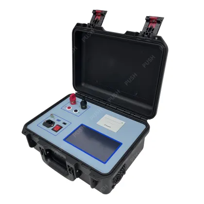 High Current Contact Resistance Tester 100A Micro Ohm Meter Loop Resistance Meter