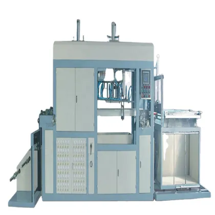 Thermoplastic Sheet PVC PET Vacuum Forming Trays Production Machines / Thermoforming Machine