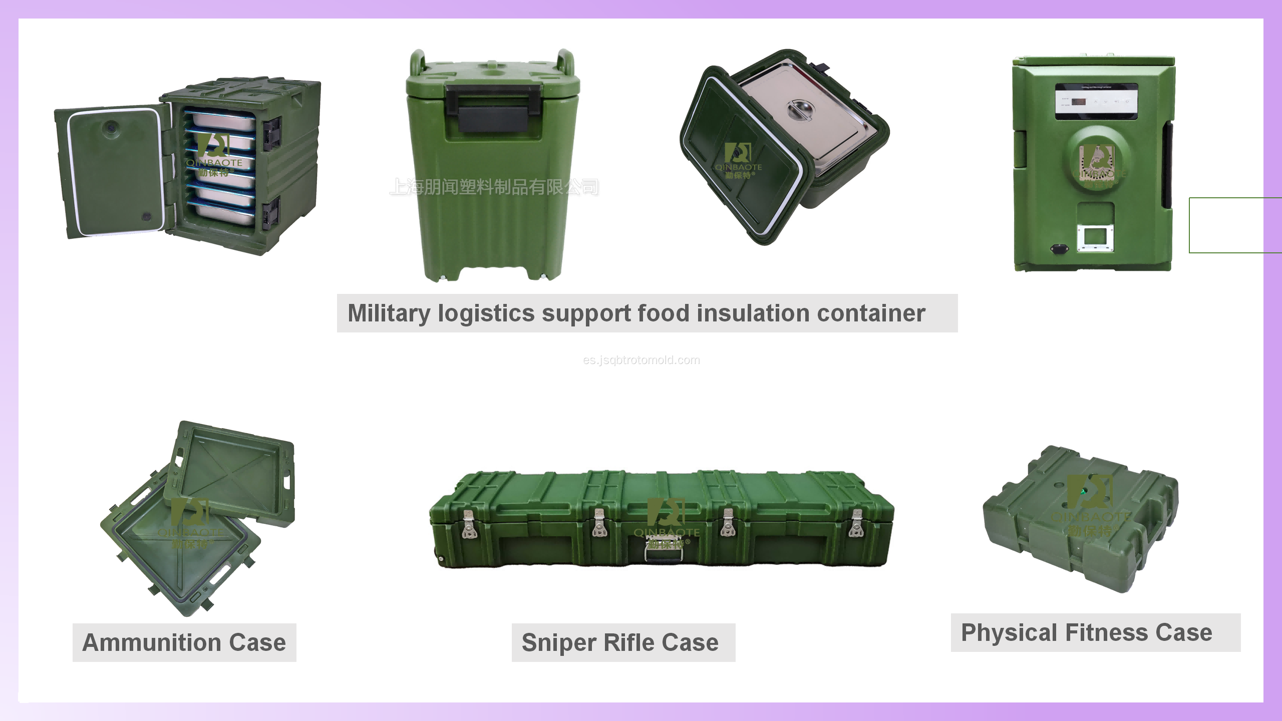 Cajas militares para calentar alimentos excedentes
