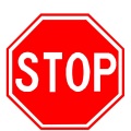 High Quality Safety Stop Board Warning Traffic Sign