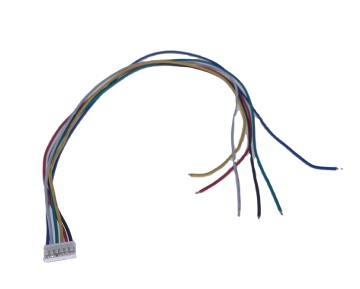 Color Customization 1007 24 AWG Wire Harness Terminal Rubber Shell Soft-Annealed Tinned Copper Wire