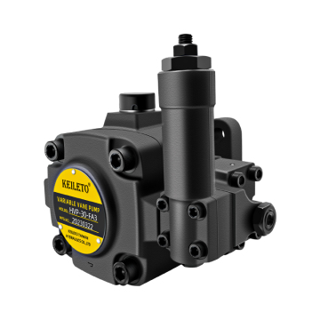 KEILETO Hydraulic Oil Pump HVP-20 30 40-FA3 FA2 FA1 Variable Vane Pump with Flat Key