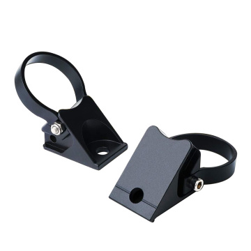 Universal UTV Side Pillar LED Light Brackets - Adjustable Ring Sizes