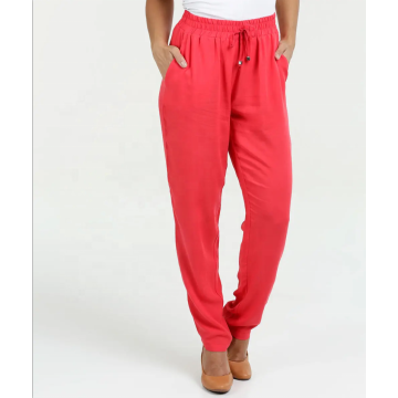 elasticated waist size pocket trousers pants