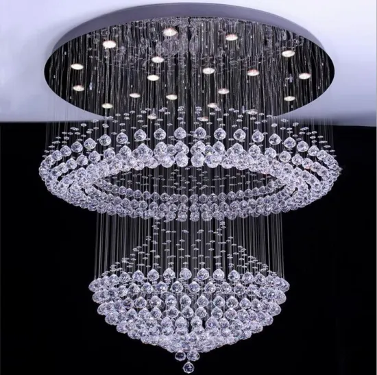 fancy crystal chandelier droplight pendant lighting