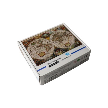 Vintage-Stil 1000-Stück-Puzzle: Alte Weltkarte mit 2 mm Dicke, perfekte Herausforderung für Erwachsene