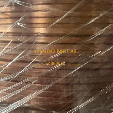 High conductivity square copper tube in coil