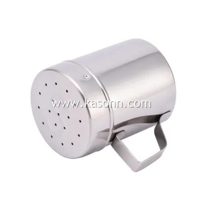 Metal Seasoning Condiment Flavor Shaker with Handle