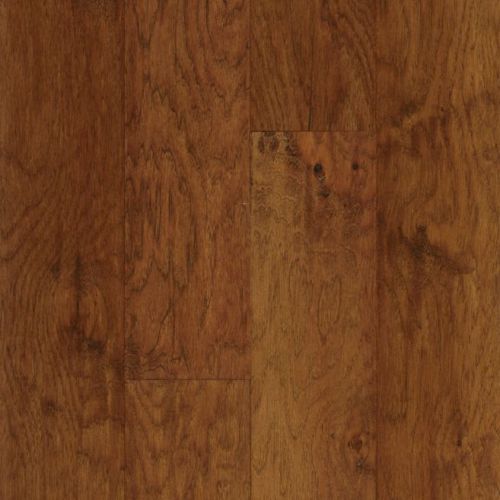 Plancher de bois franc massif en hickory américain