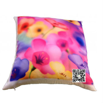 Colorful Floral Printed Sublimation Pillow Case with Your Own Design