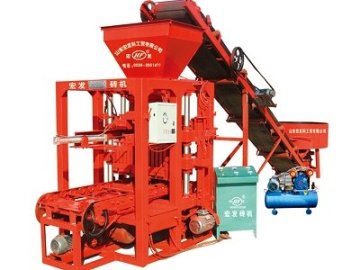 QT4-26D high output cement brick making machine price in india,brick making machine