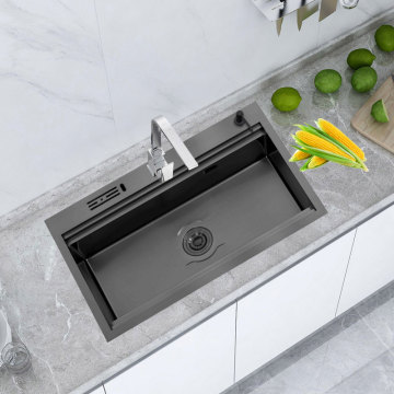 Japanese Style High Quality Restaurant Kitchen Sink 80x50cm