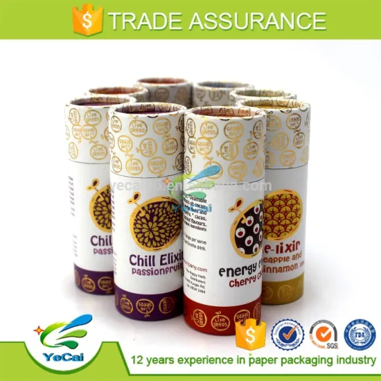 Wholesale Paper Tube Packaging Boxes For 30ml Oil Bottle