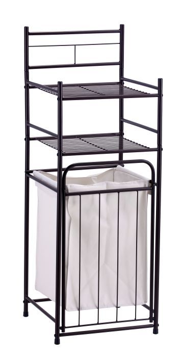 bathroom tower storage basket