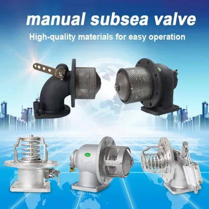 DESHENG High Quality Petroleum Truck Manual Bottom Valve/Sea Valve