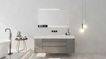 Durable Stainless Steel Bathroom Cabinets with Modern Design