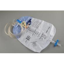 Disposable collection urinary dialysis drainage bags