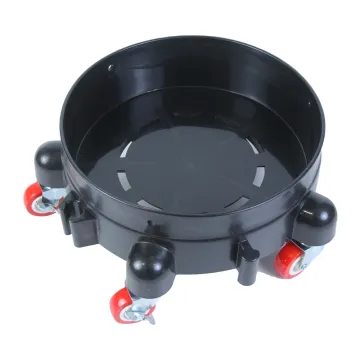 OGAS OEM Bucket Dolly: Easy Push Rolling Cleaning Bucket Chassis with 5 Rollers