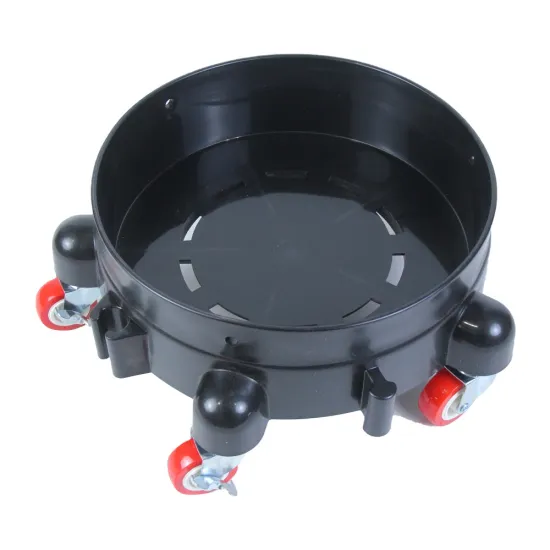 OGAS OEM Bucket Dolly: Easy Push Rolling Cleaning Bucket Chassis with 5 Rollers