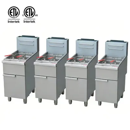 ETL certified commercial deep fryer