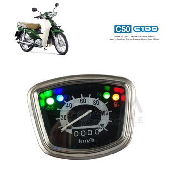 Güneydoğu Asya için Dönüş Sinyal Göstergesi ile Honda C50 C100 Cihaz Topluluğu İhracat