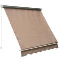 Toldo retráctil manual de brazo de caída para ventana