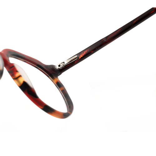 Lamination Acetate Frame For Woman Round Lamination Acetate Glasses For Women Supplier