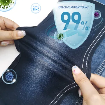 seamless imitation denim fabric denim fabric jeans green denim fabric
