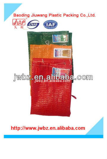 Agricultural mesh packing sacks, packing sacks