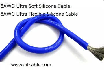 8AWG Ultra Flexible Silicone Cable