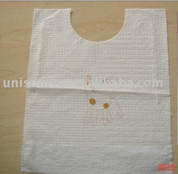 Cute kids disposable dental bib