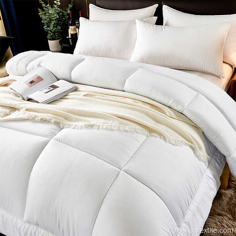 Ensemble de couette d&#39;hôtel Down Alternative Quilted Comforter en gros