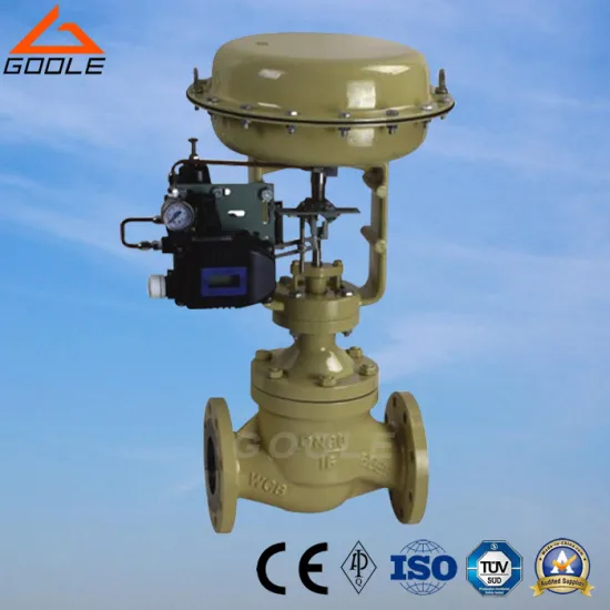 Hcb Cage Type Double Seat Pneumatic Flow Regulating Valve